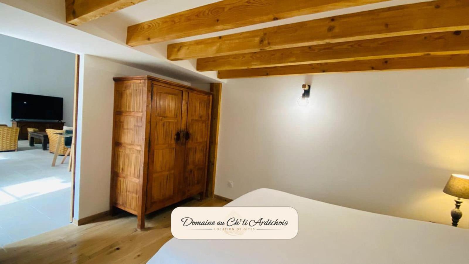 Gite De Groupe - Domaine Au Ch'Ti Ardechois Rochessauve Exterior photo