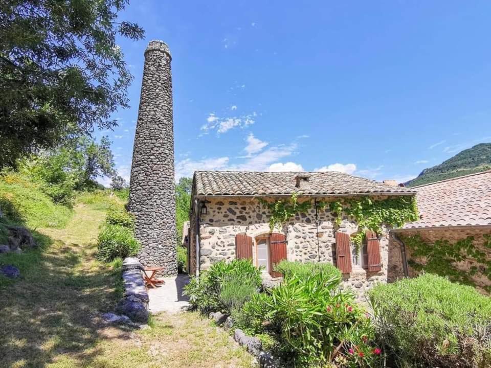 Gite De Groupe - Domaine Au Ch'Ti Ardechois Rochessauve Exterior photo