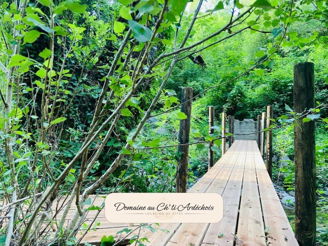 Gite De Groupe - Domaine Au Ch'Ti Ardechois Rochessauve Exterior photo
