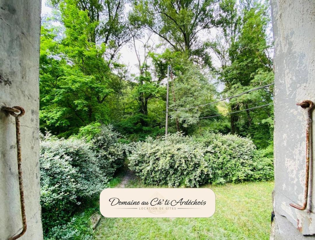 Gite De Groupe - Domaine Au Ch'Ti Ardechois Rochessauve Exterior photo
