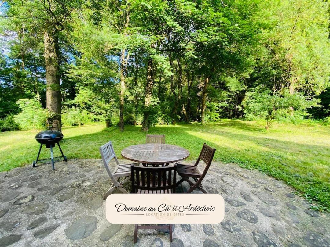 Gite De Groupe - Domaine Au Ch'Ti Ardechois Rochessauve Exterior photo