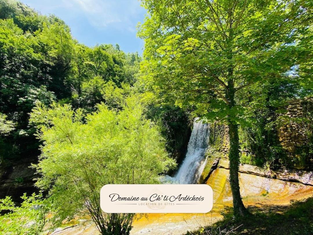 Gite De Groupe - Domaine Au Ch'Ti Ardechois Rochessauve Exterior photo