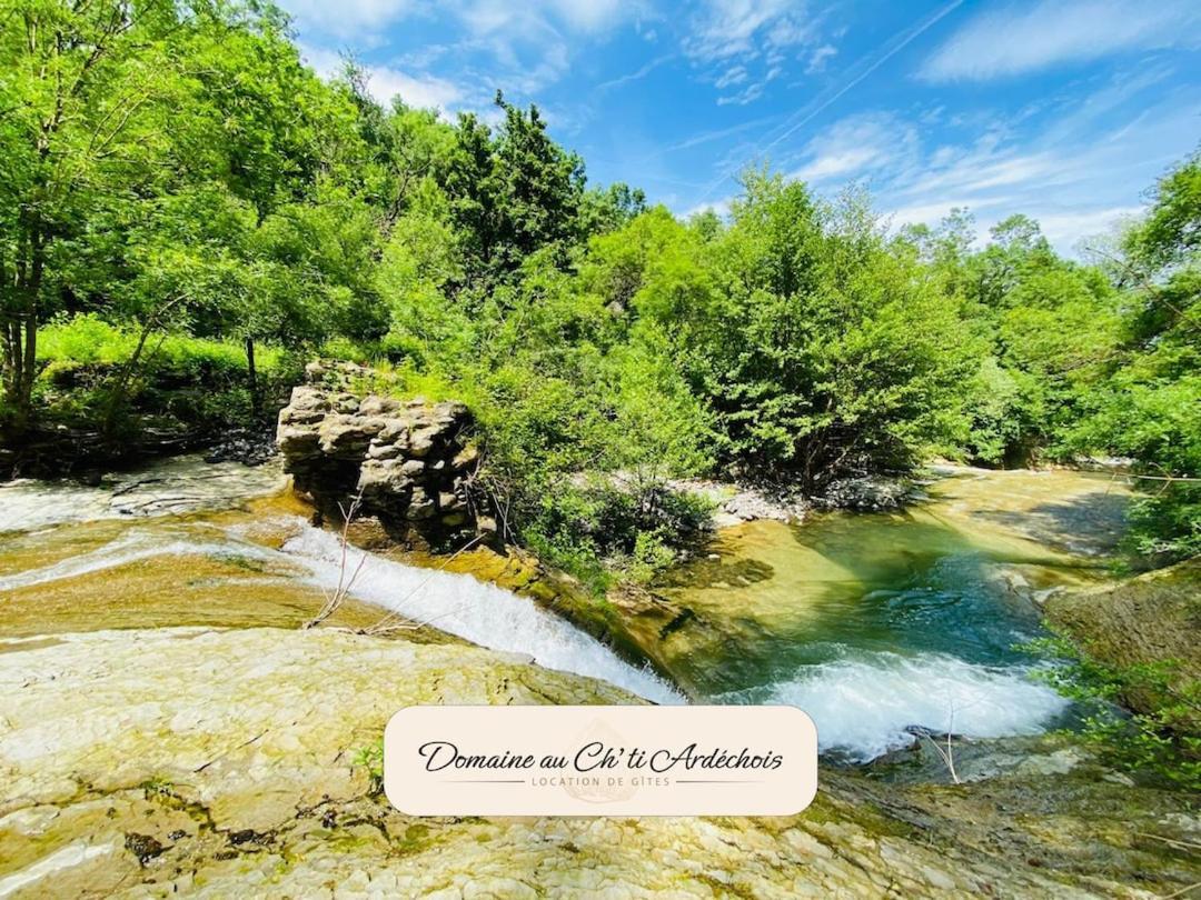 Gite De Groupe - Domaine Au Ch'Ti Ardechois Rochessauve Exterior photo