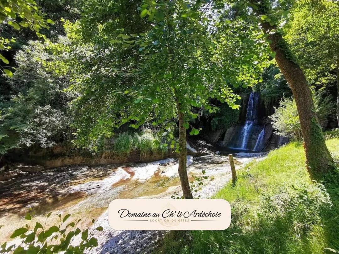 Gite De Groupe - Domaine Au Ch'Ti Ardechois Rochessauve Exterior photo